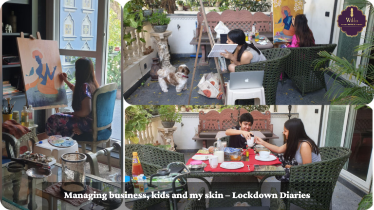Managing business, kids and my skin – Lockdown Diaries
